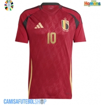Camisa de time de futebol Bélgica Romelu Lukaku #10 Replicas 1º Equipamento Europeu 2024 Manga Curta
